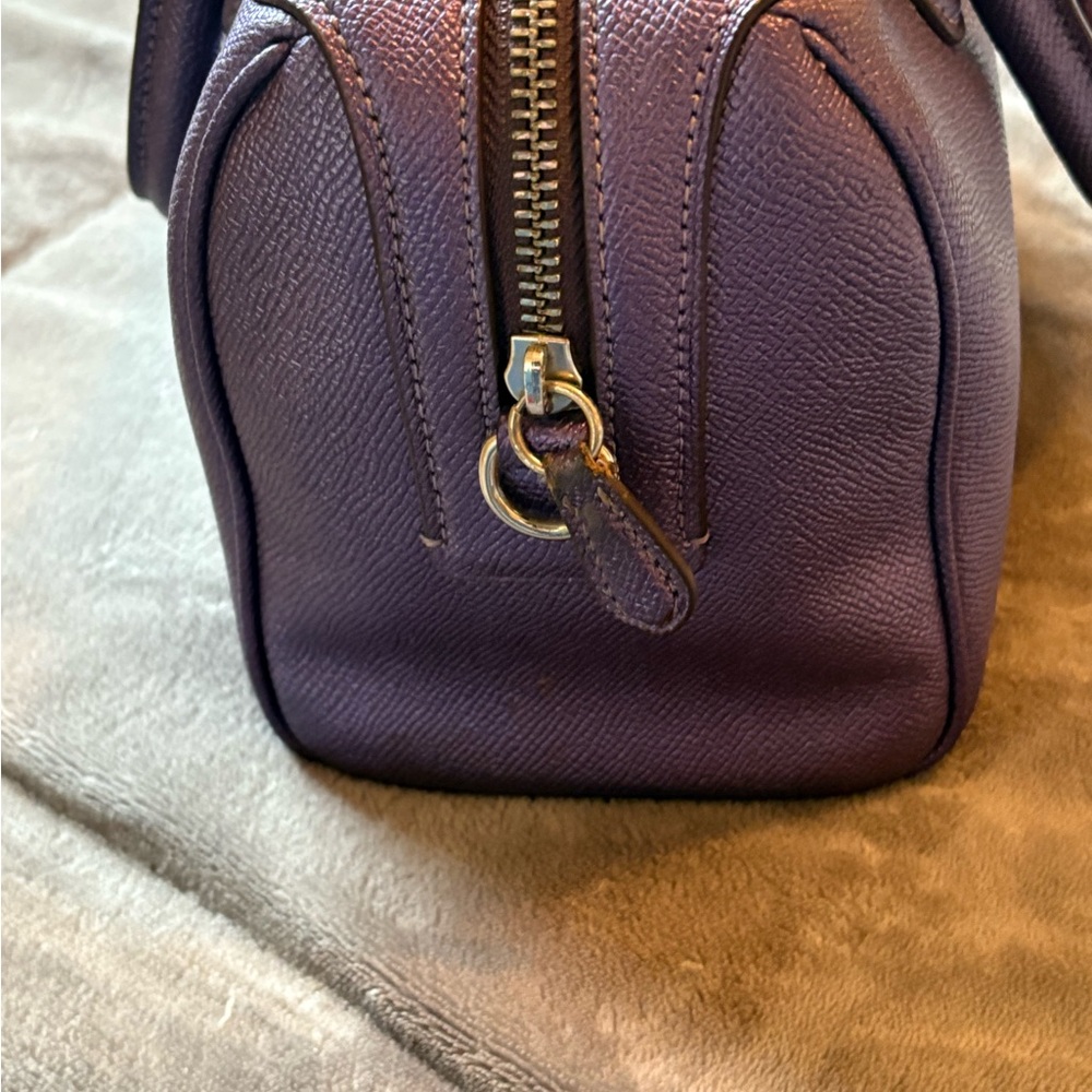 Coach Purple purse - Picture 4 of 12